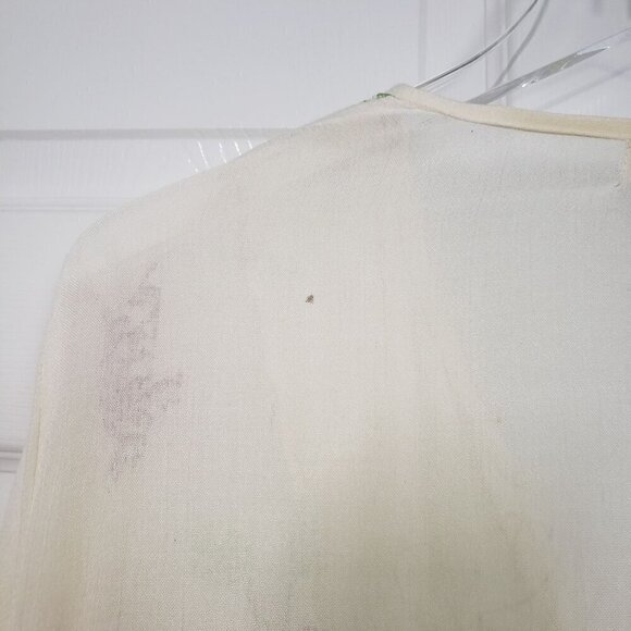 Velzera Embroidered Floral Tunic Rayon Boho Lightweight Longline Womens Size 2XL - Picture 7 of 10